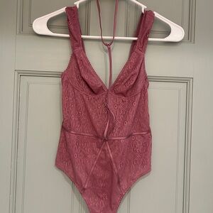 Victoria’s Secret Purple Lace Teddy